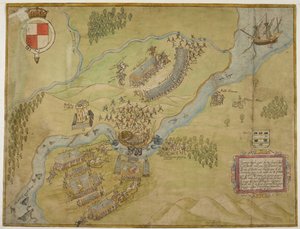 Puuvilla Augustus I ii 38, Väripiirros Ballyshannonin taistelusta