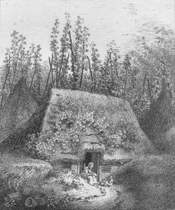 Cobhamissa, Surreyssa, 1797 tekijältä John Thomas Smith