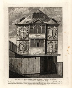 Sir Paul Pinders Lodge Half Moon Alleyssa tekijältä John Thomas Smith