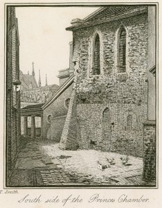 Princes Chamberin eteläpuoli, Westminster tekijältä John Thomas Smith