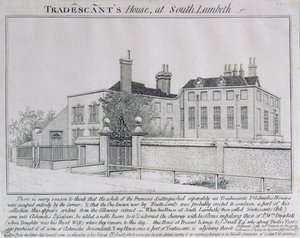 Näkymä Turret Housesta, Lambeth, 1798 tekijältä John Thomas Smith
