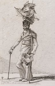 Joseph Johnson, julkaisusta Etchings of Remarkable Beggars, Itinerant Traders and Other Persons..., 1815 9 tekijältä John Thomas after Smith