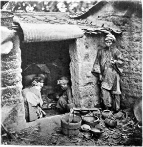 Kiina, yksinkertainen perhe, n. 1870 (kuva) tekijältä John Thomson