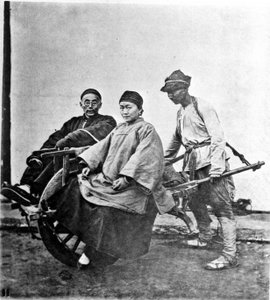 Kiina, riksa n. 1870 (kuva) tekijältä John Thomson
