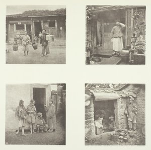 Foochow Coolies, Foochow-etsivä, Varkaiden päällikkö, Kerjäläiset kiertueella, c. 1868. tekijältä John Thomson