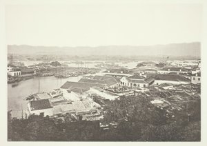 Foochow Foreign Settlement, n. 1868. tekijältä John Thomson