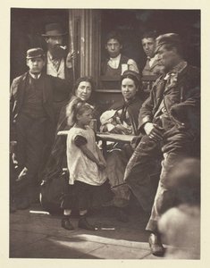 Hookey Alf, White Chapel, 1881. tekijältä John Thomson