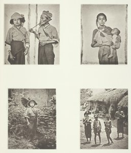 Pepohoan Women, Kantotapa, Baksa Womenin puku, Lakoli, n. 1868. tekijältä John Thomson