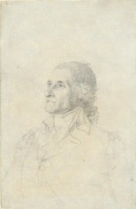 (Tuntematon mies - mahdollisesti Washington?) tekijältä John Trumbull