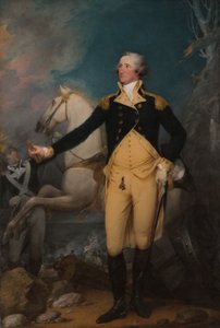 Kenraali George Washington Trentonissa tekijältä John Trumbull