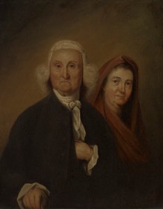 Kuvernööri Jonathan Trumbull, vanhempi, ja Faith Robinson Trumbull (1710) tekijältä John Trumbull