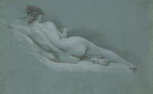 Makaava alaston, näkymä takaa tekijältä John Trumbull
