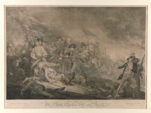 Taistelu Bunkkerissa tekijältä John Trumbull