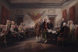 Itsenäisyysjulistus, 4. heinäkuuta 1776 tekijältä John Trumbull