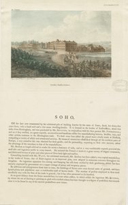 Soho Manufactory: värillinen kaiverrus, nd [c 1798]