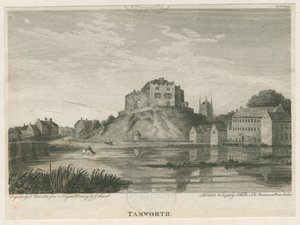 Tamworth Castle: kaiverrus, nd [c 1798]