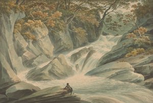 Hafod: Cascaden yläosa tekijältä John Warwick Smith