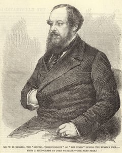 Sir William Howard Russellin muotokuva tekijältä John Watkins