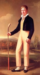 Douglas Robertson Esq. Royal and Ancient Golf Clubista (öljy kankaalle)