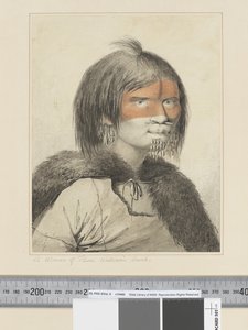 F.27 Prinssi Williamin soundin nainen, n. 1773-1784 (akvarelli) tekijältä John Webber