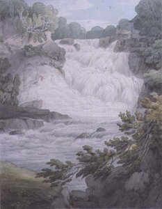 Stonebyers Linn on Clyde tekijältä John White Abbott