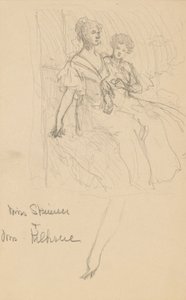 Tutkimus Skinner Sistersille tekijältä John White Alexander