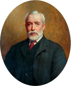 J.Whiteley Wardin kansanedustajan muotokuva, n. 1910 tekijältä John William Brooke