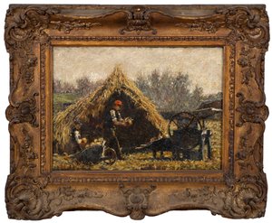 Punajuurikkaan pilkkominen, n. 1880