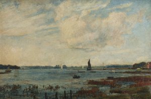 Tidal Breeze, Gosport, Hampshire (öljy kankaalle)