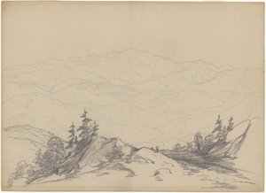 Vuoristomaisema tekijältä John William Casilear