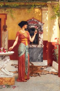 Kukkakimppu, 1899 tekijältä John William Godward