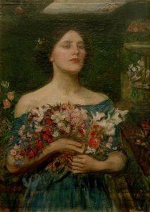 Kerää ruusunpuja toukokuun aikana tekijältä John William Waterhouse