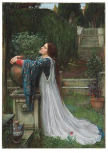 Isabella ja basilikan ruukku, 1907 tekijältä John William Waterhouse