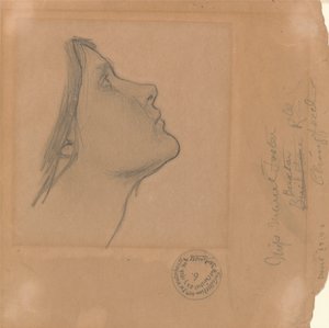 Tutkimus "Lamialle" tekijältä John William Waterhouse