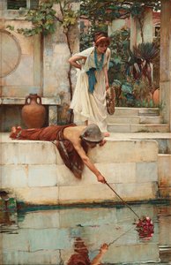 The Rescue, c. 1890. tekijältä John William Waterhouse