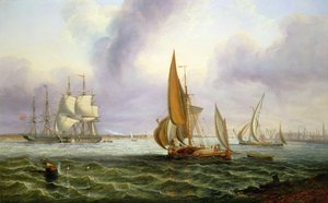 El Tàmesi a Woolwichfinnish tekijältä John Wilson Carmichael