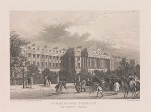 Cumberland Terrace, Regents Park tekijältä John Woods