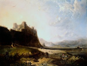 "Harlechin linna", 1800-luku.