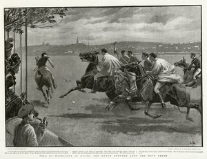 Polo by Moonlight Maltalla, armeijan ja laivaston joukkueiden välinen ottelu