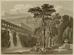 Aleksanteri ja Diogenes, kaiverrus Edward Francis Finden (1791-1857)