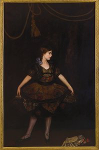 Tanssija mustassa