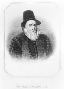 Muotokuva Thomas Sackvillestä (1536-1608), Dorsetin 1. jaarlista, "Lodge