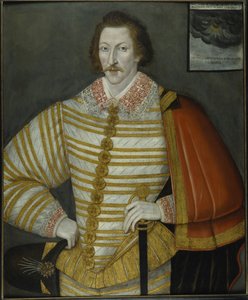 Thomas Cavendishin, kiertonavigaattorin, muotokuva tekijältä John the Younger (attr.to) Bettes