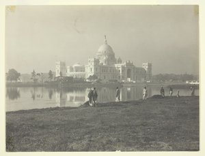 Victoria Memorial Kalkutassa, n. 1910-luku.