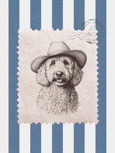 Doodle Dog -cowboy-leima