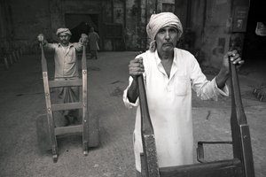 Juuttitehdas, Kolkata, Intia, 2017 (kuva) (kuva) tekijältä Jon Nicholson