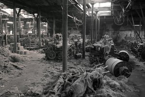 Juuttitehdas, Kolkata, Intia, 2017 (kuva) (kuva) tekijältä Jon Nicholson
