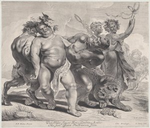 Bacchuksen juoppo, 1630-57, 1630-57. tekijältä Jonas Suyderhoef