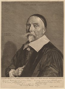 Jacob Revius tekijältä Jonas Suyderhoff after Frans Hals