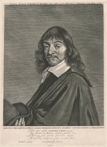 René Descartes tekijältä Jonas Suyderhoff, after Frans Hals